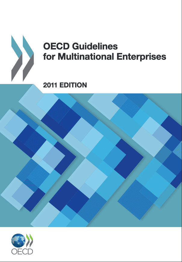 OECD Guidelines for Multinational Enterprises Cover